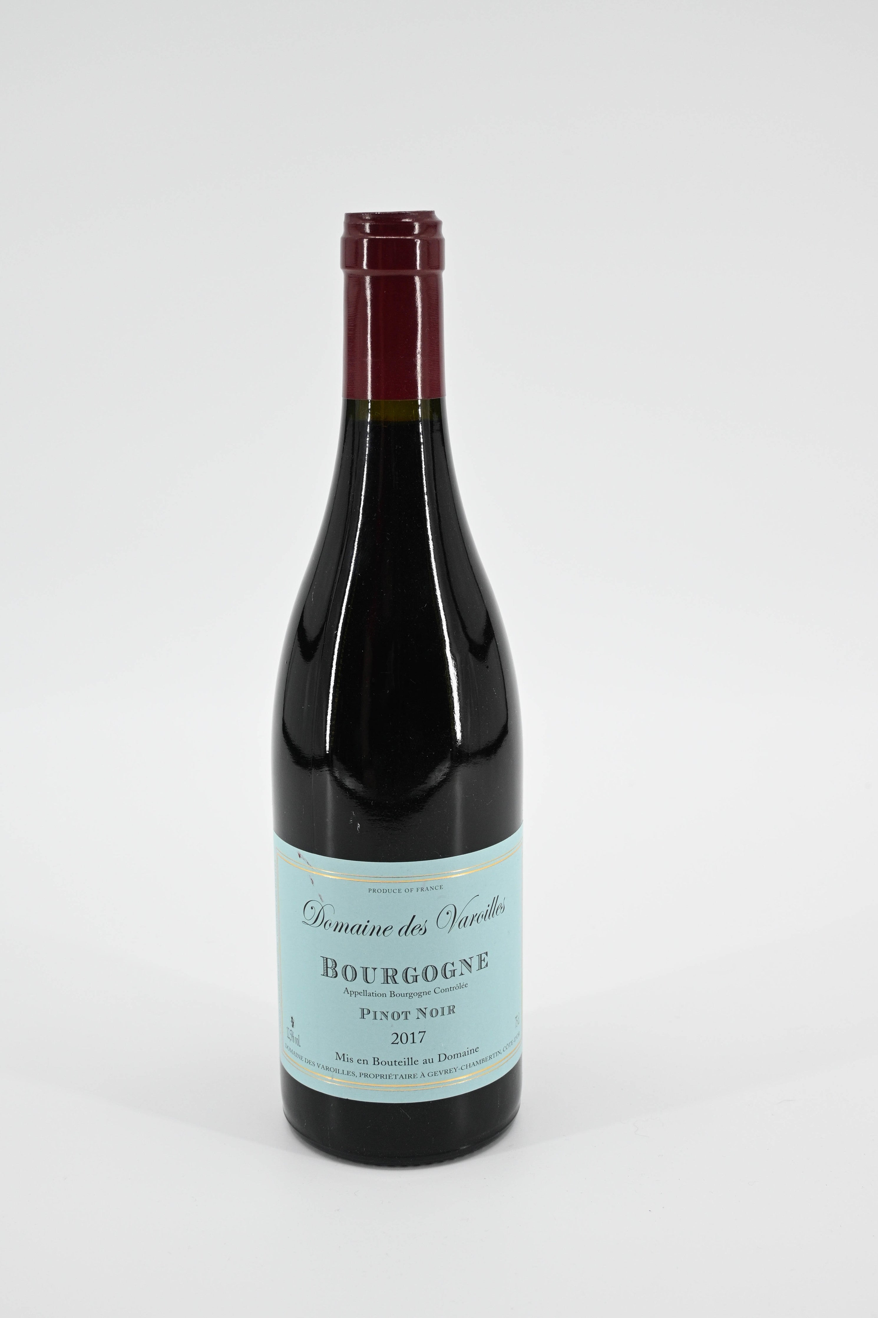 Bourgogne Rouge, Pinot Noir, domaine des Varoilles (rood)